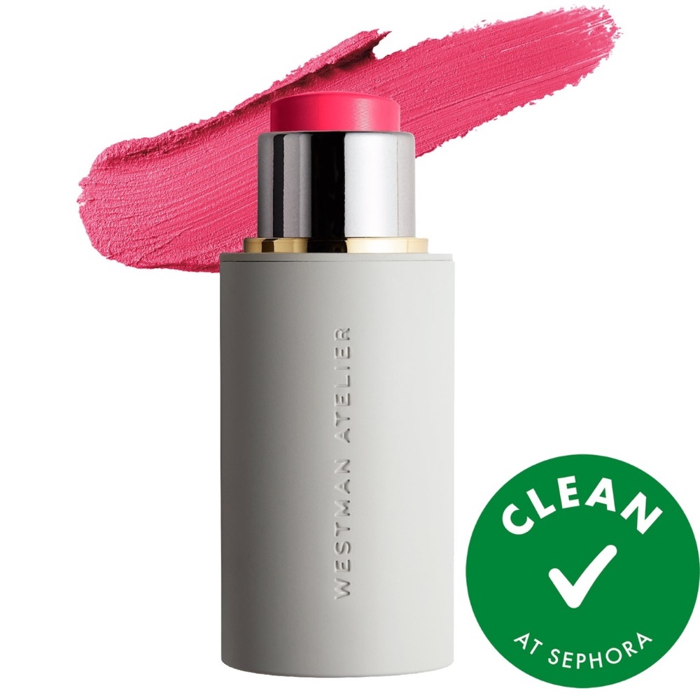 WESTMAN ATELIER BABY CHEEKS BLUSH STICK IN POPPET FULL SIZE NEW IN BOX